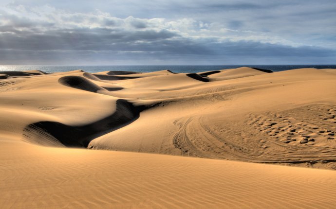Sand Dunes in Gran Canaria | This is an HDR of three images … | Flickr